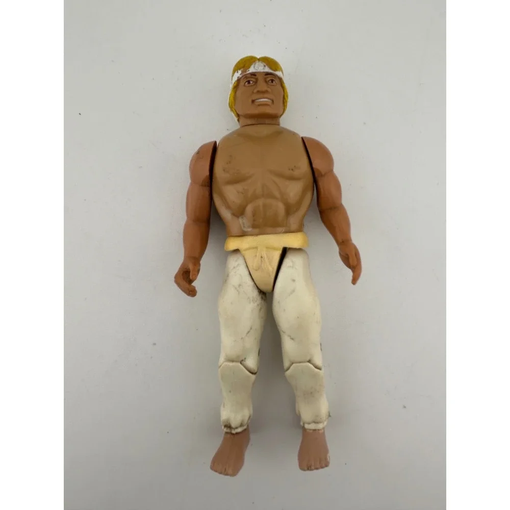 Lanard‎ Toys Action Figure Wrestler Bandana Muscular Vintage Toy